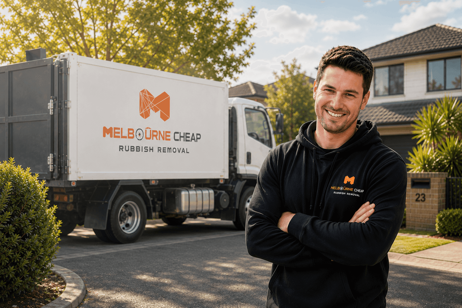 Melbourne Cheap Rubbish Removal team